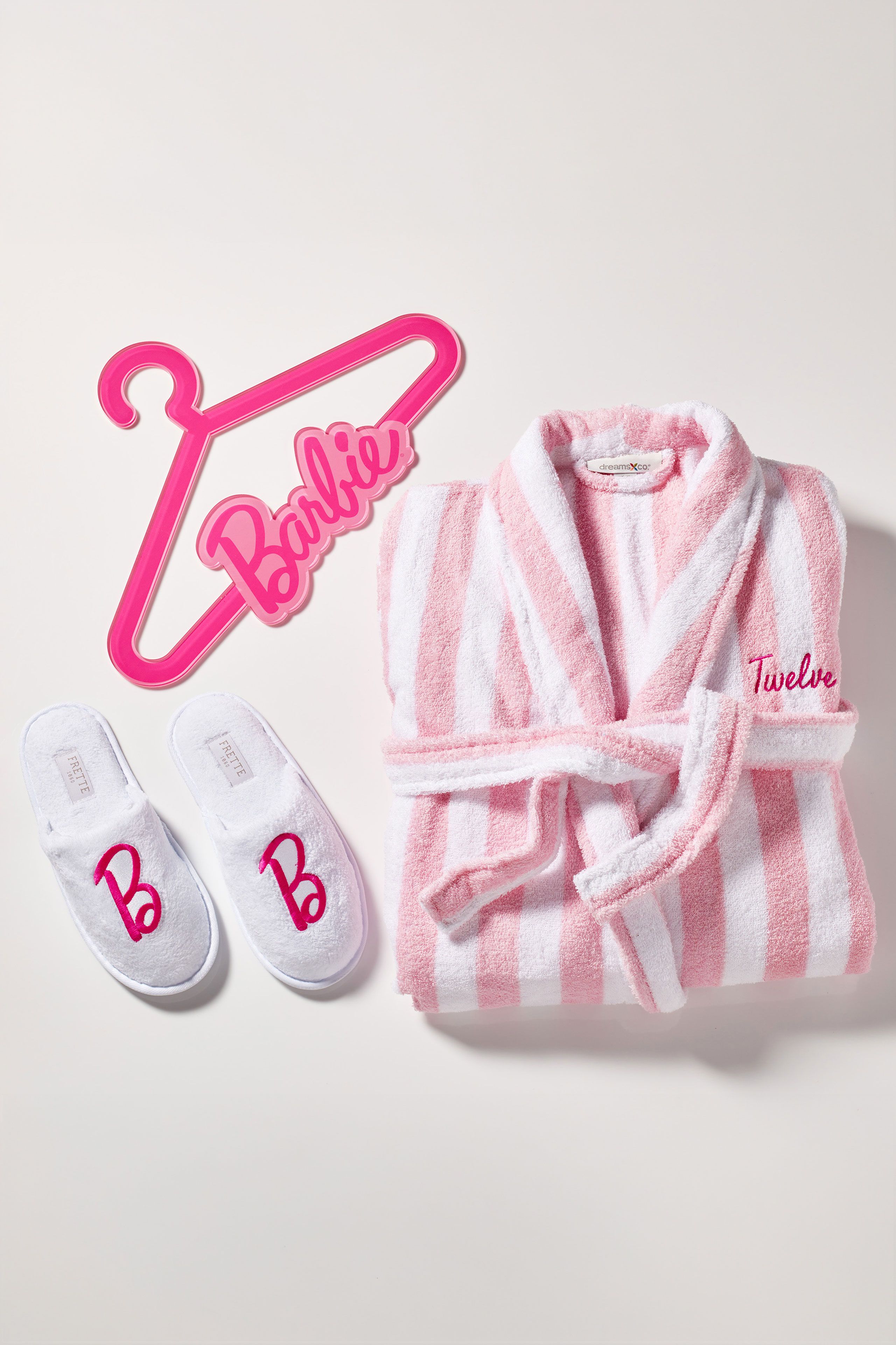 Barbie at Coachella influencer gifting experience featuring custom branded merchandise